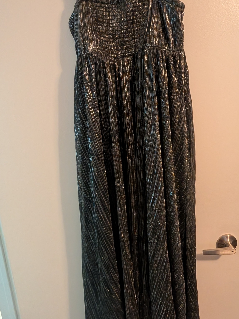 Torrid Silver Maxi Dress - Picture 2 of 3